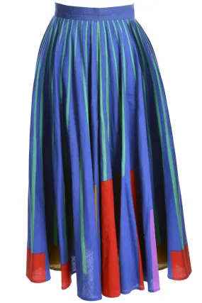 1950's Colorful Vintage Circle Skirt