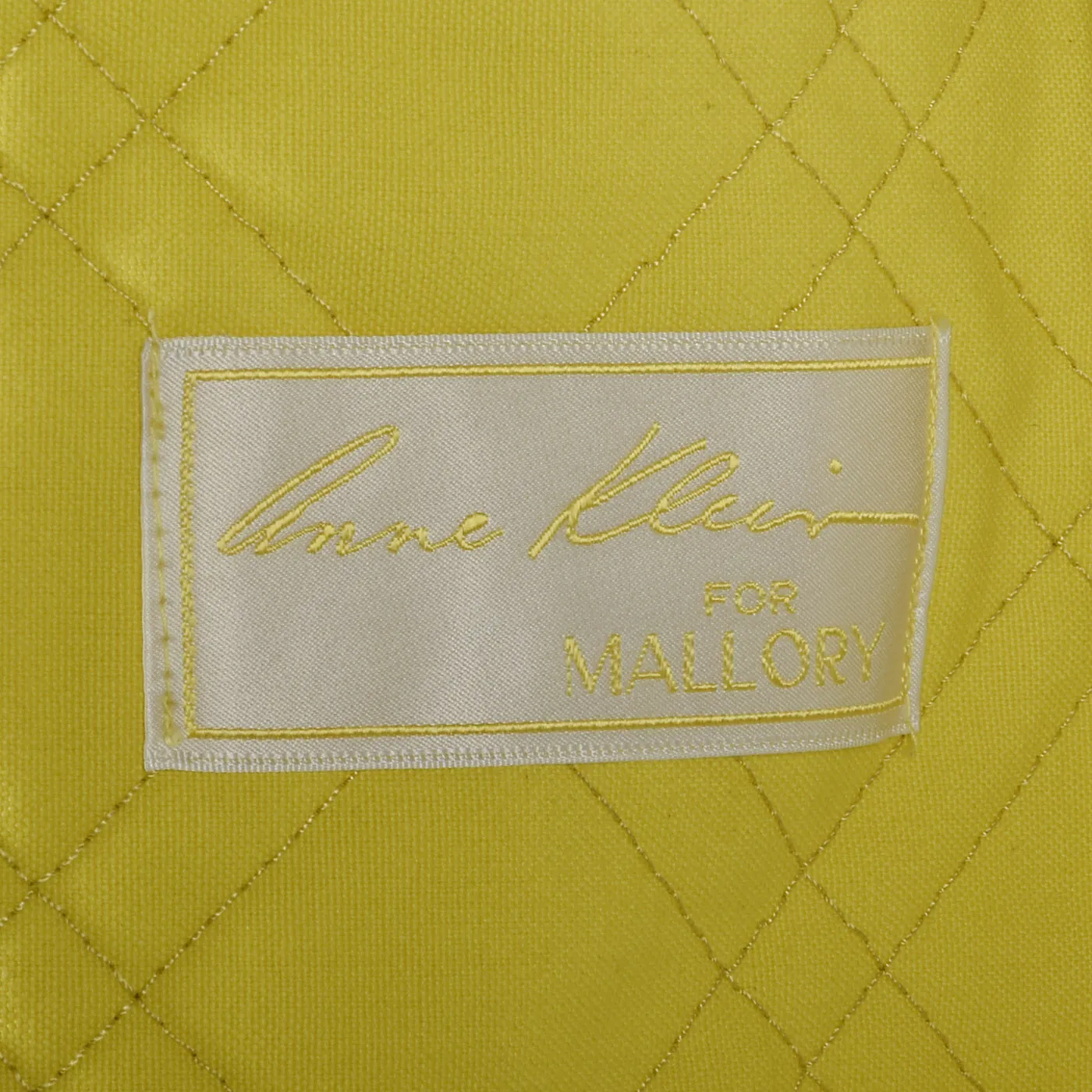 1960s Anne Klein Mod Yellow Trench Coat