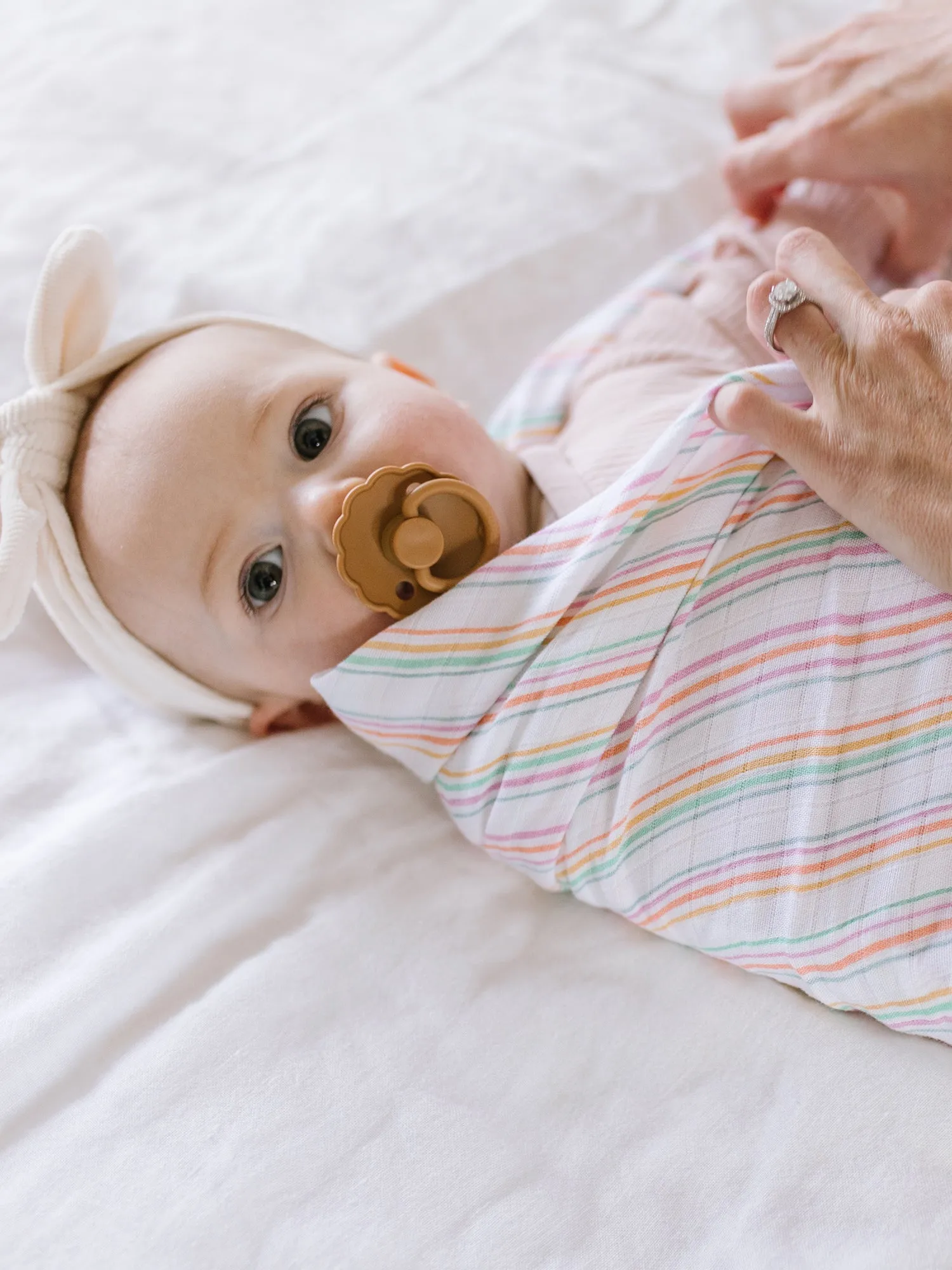 2-Pack Square Swaddle Blanket Set - Bonjour Bébé