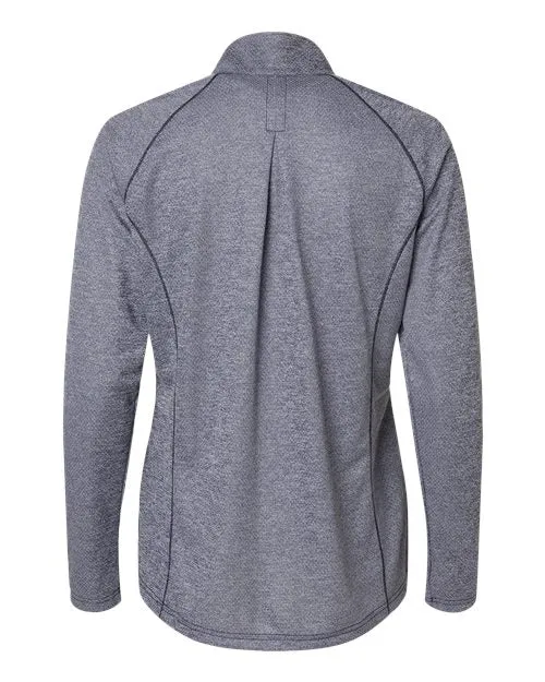 adidas Women's Space Dyed Quarter-Zip Pullover
