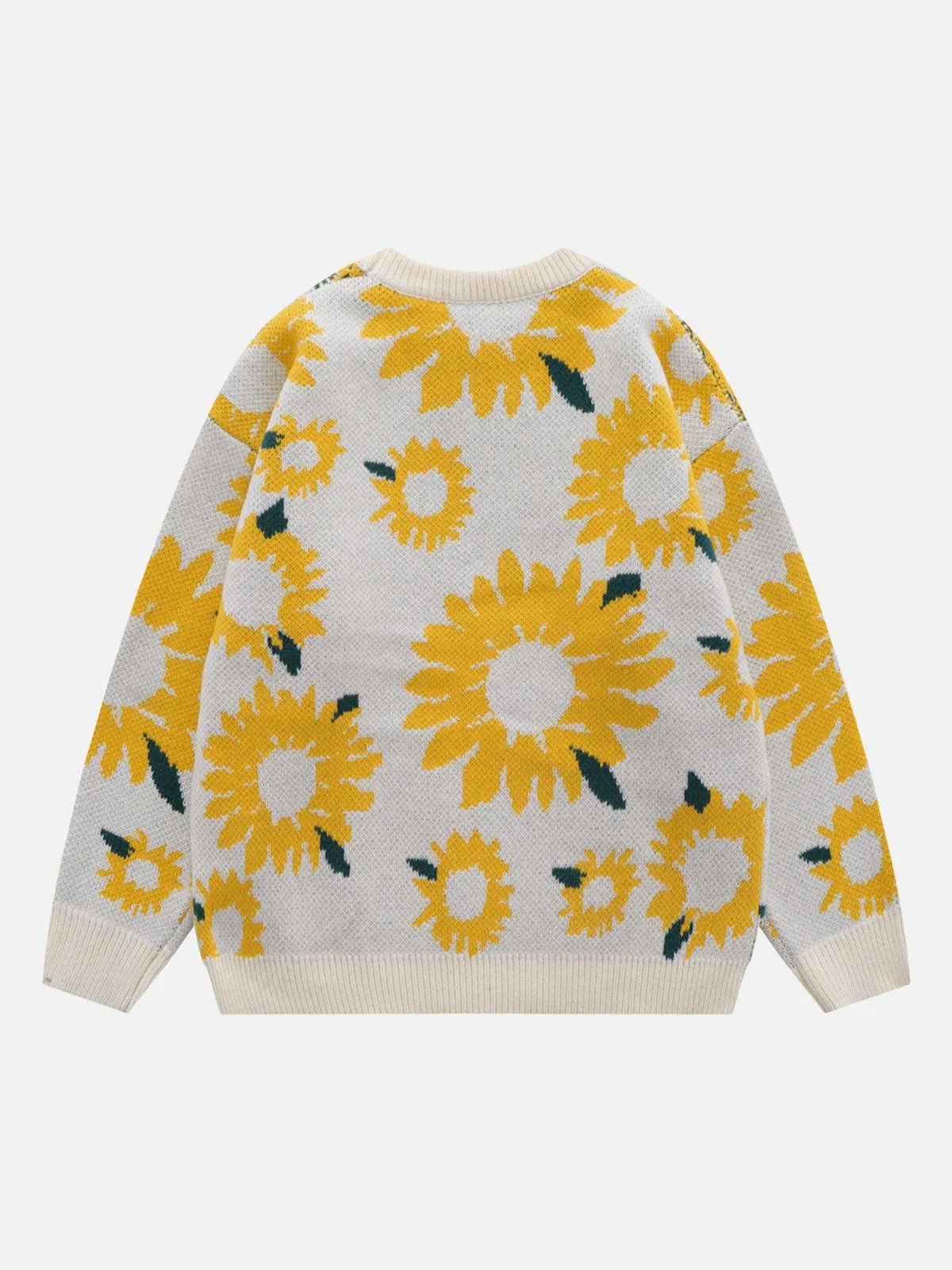 Aelfric Eden Sunflower Flocking Print Sweater @mouninaa
