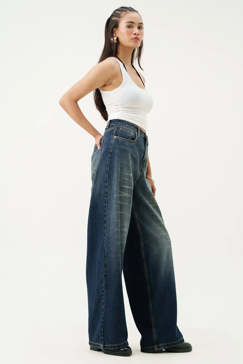 Astral Wave Super Wide Flare Jeans
