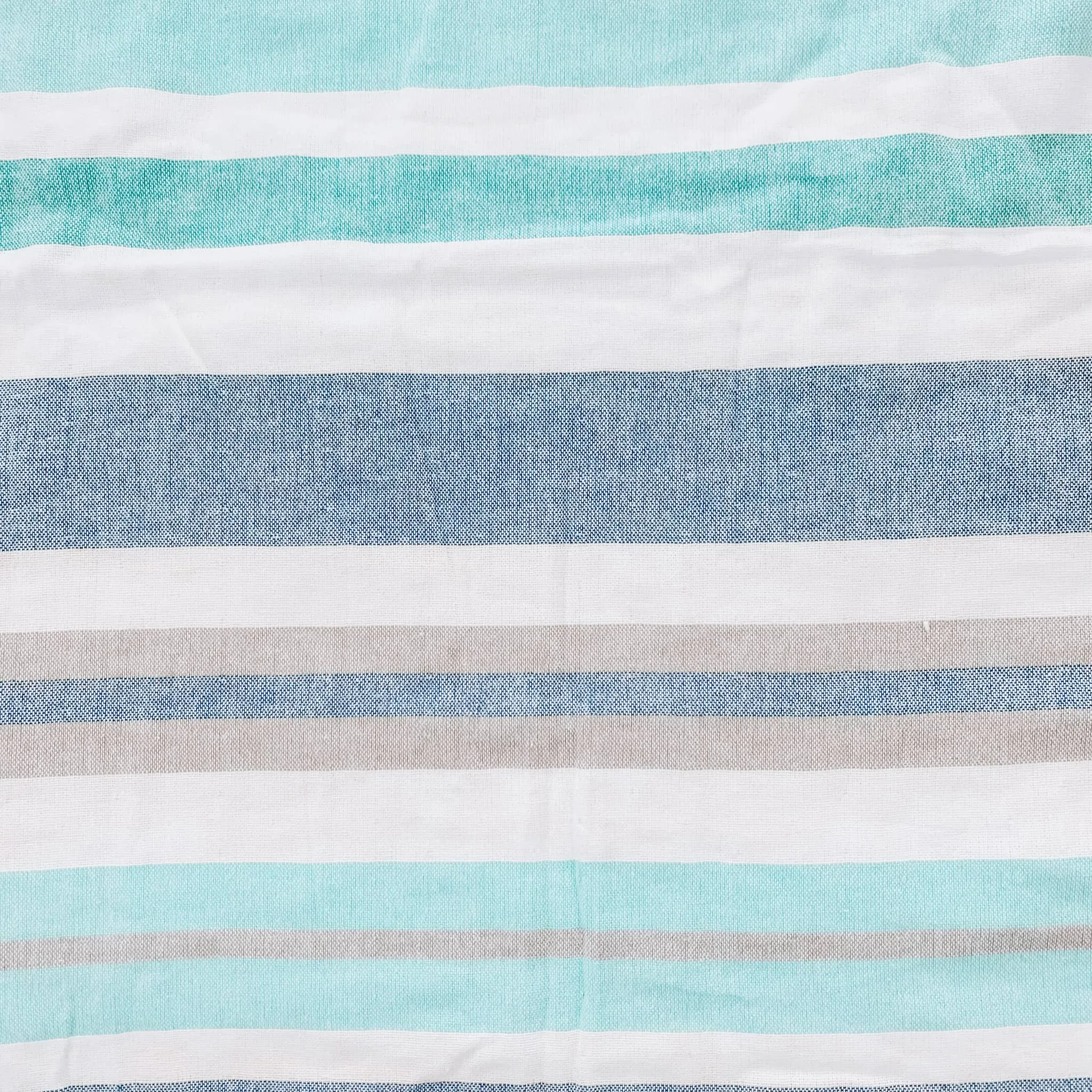 BEACH BLANKET with LA JOLLA CALIFORNIA embroidery (blue/turquoise)