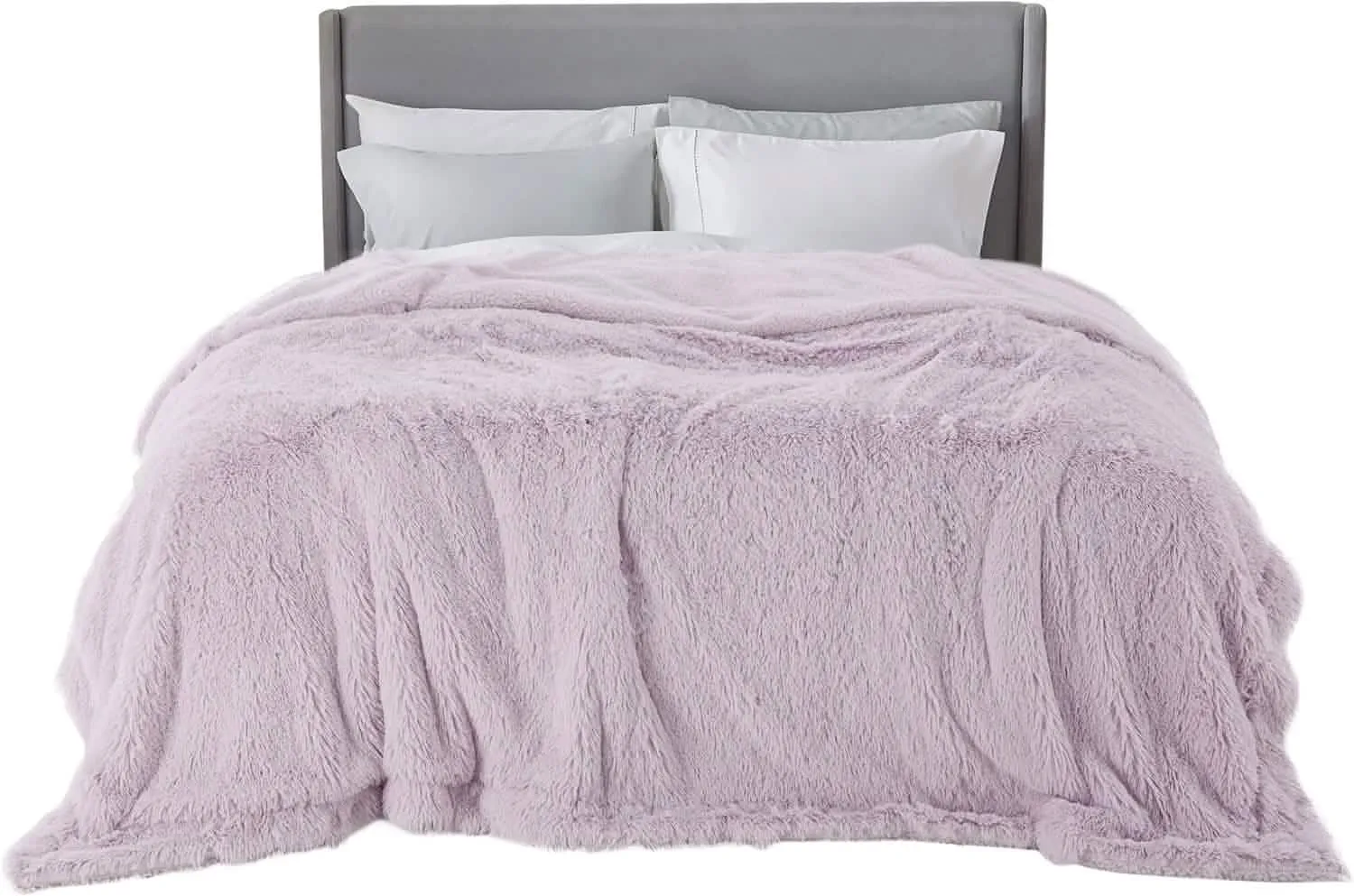 Bedsure Fuzzy Faux Fur Blanket
