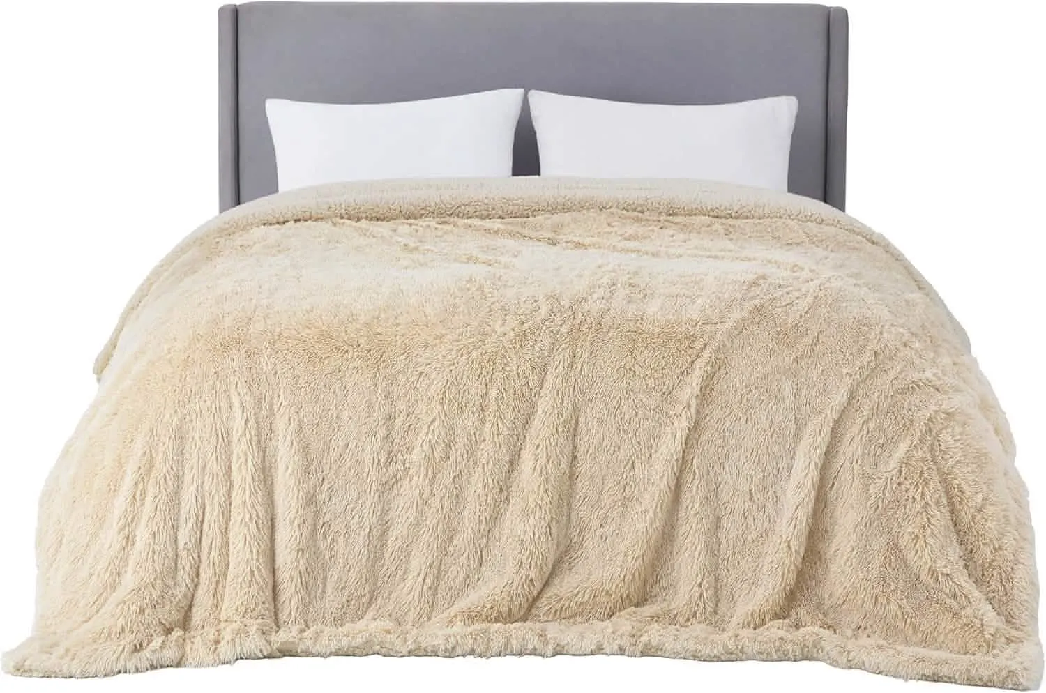 Bedsure Fuzzy Faux Fur Blanket