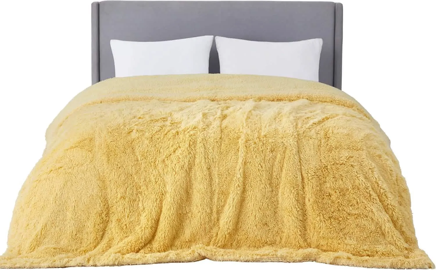 Bedsure Fuzzy Faux Fur Blanket