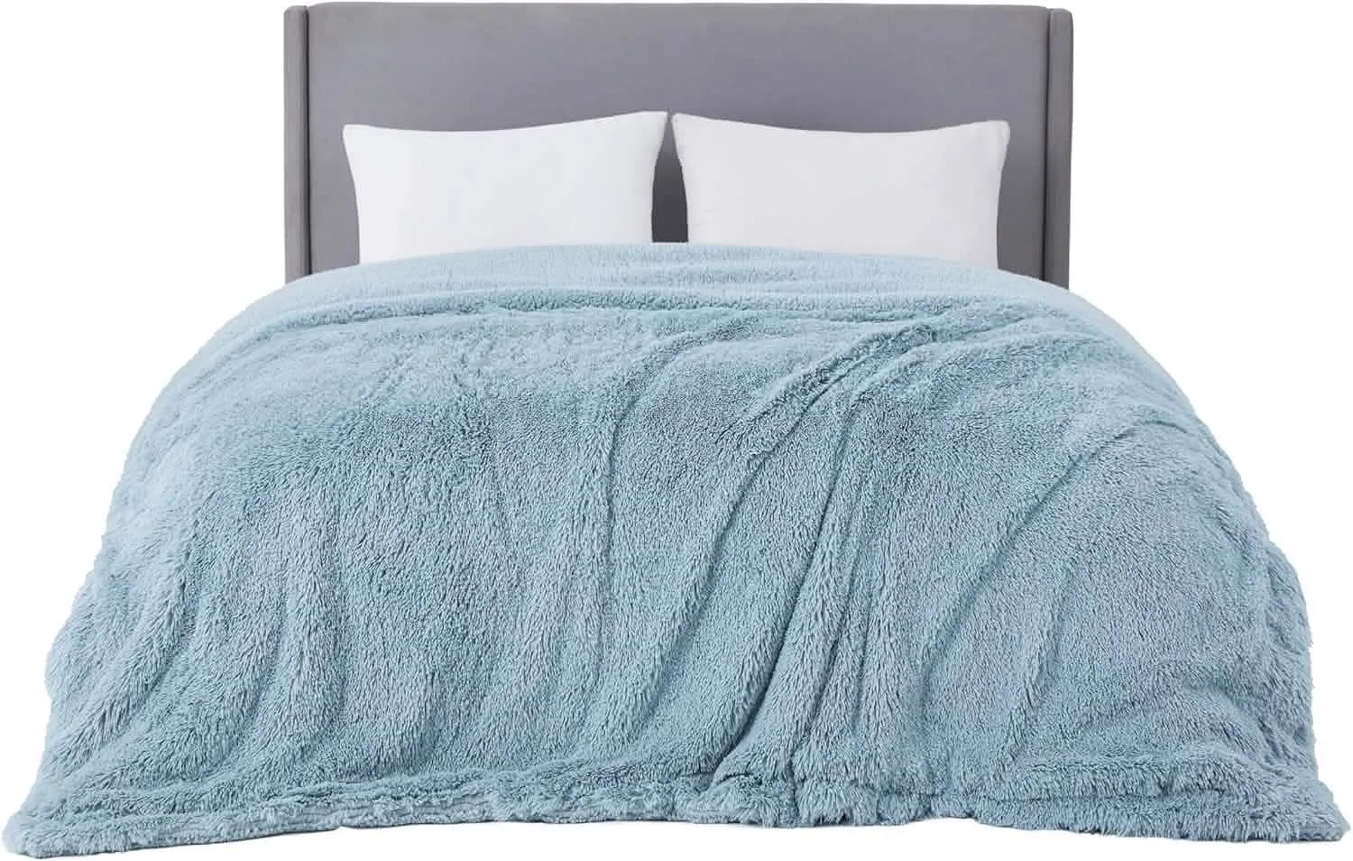 Bedsure Fuzzy Faux Fur Blanket