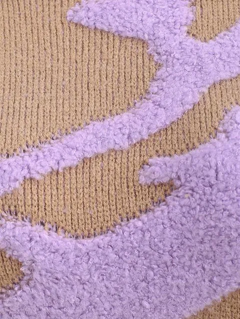 Elegant Ribbed Pullover Sweater