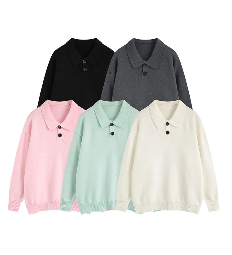 Faire Echo Versatile Double Button Sweater