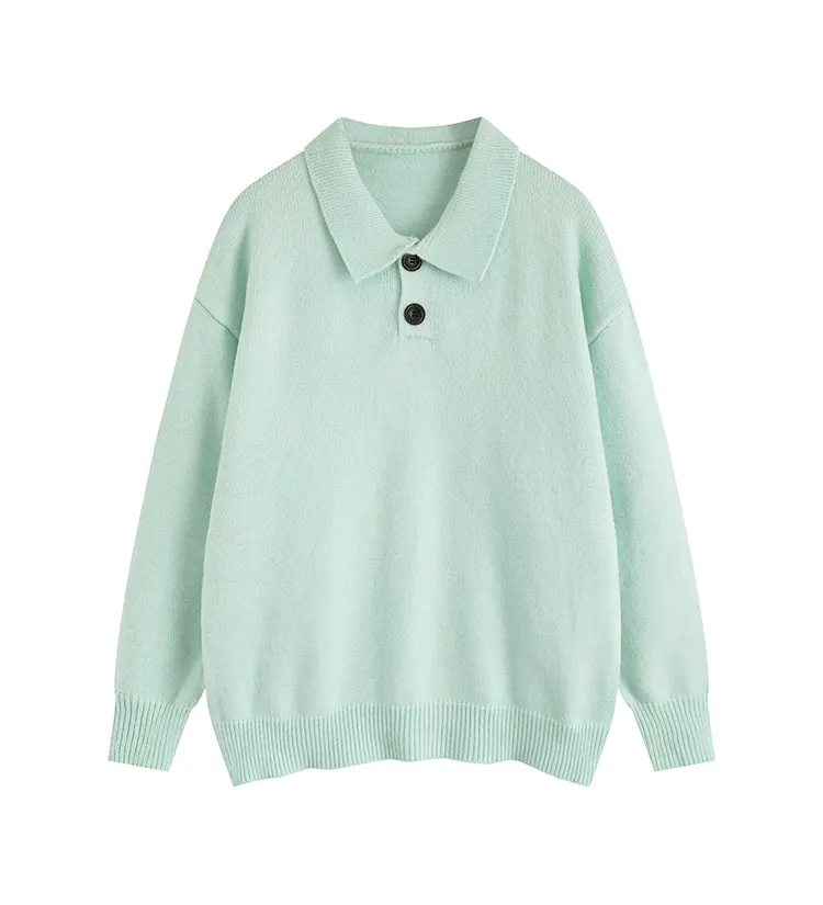 Faire Echo Versatile Double Button Sweater