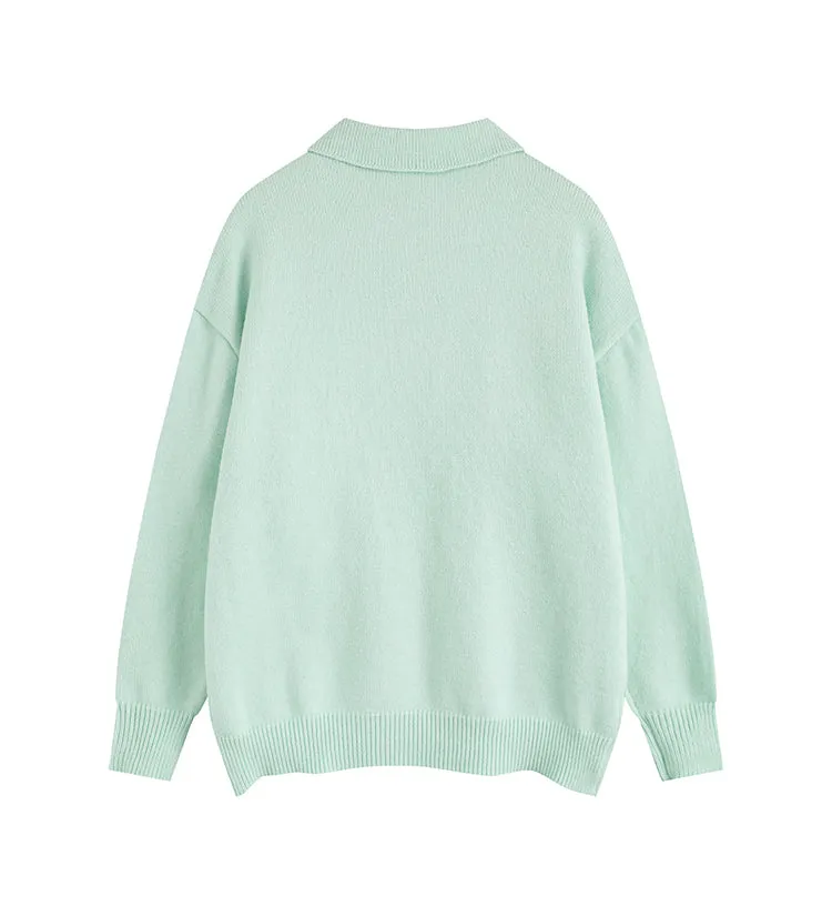 Faire Echo Versatile Double Button Sweater