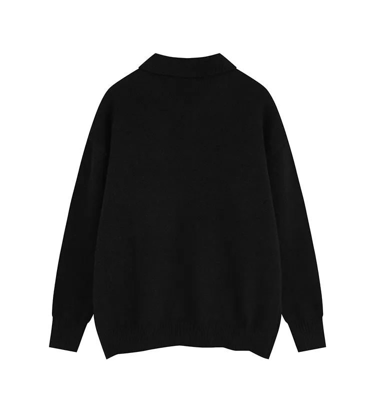 Faire Echo Versatile Double Button Sweater
