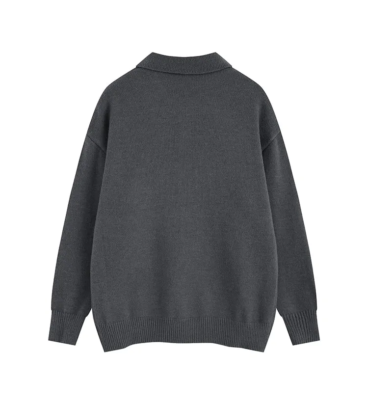 Faire Echo Versatile Double Button Sweater