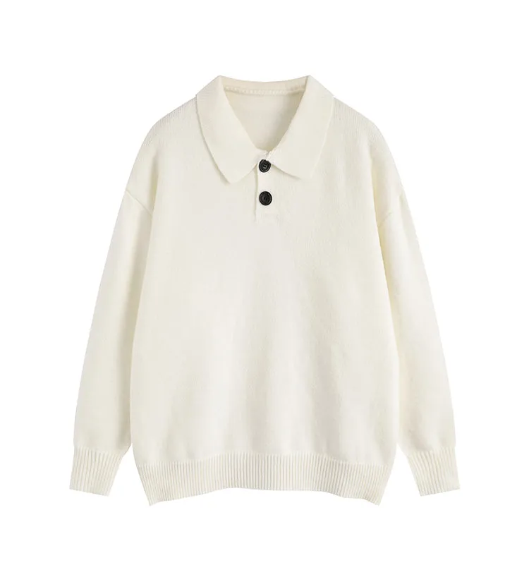 Faire Echo Versatile Double Button Sweater