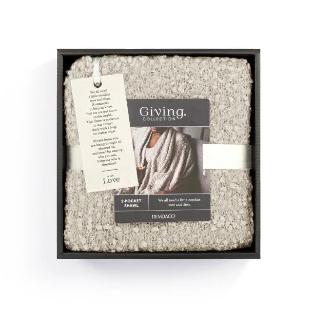 Giving Shawl- Cream