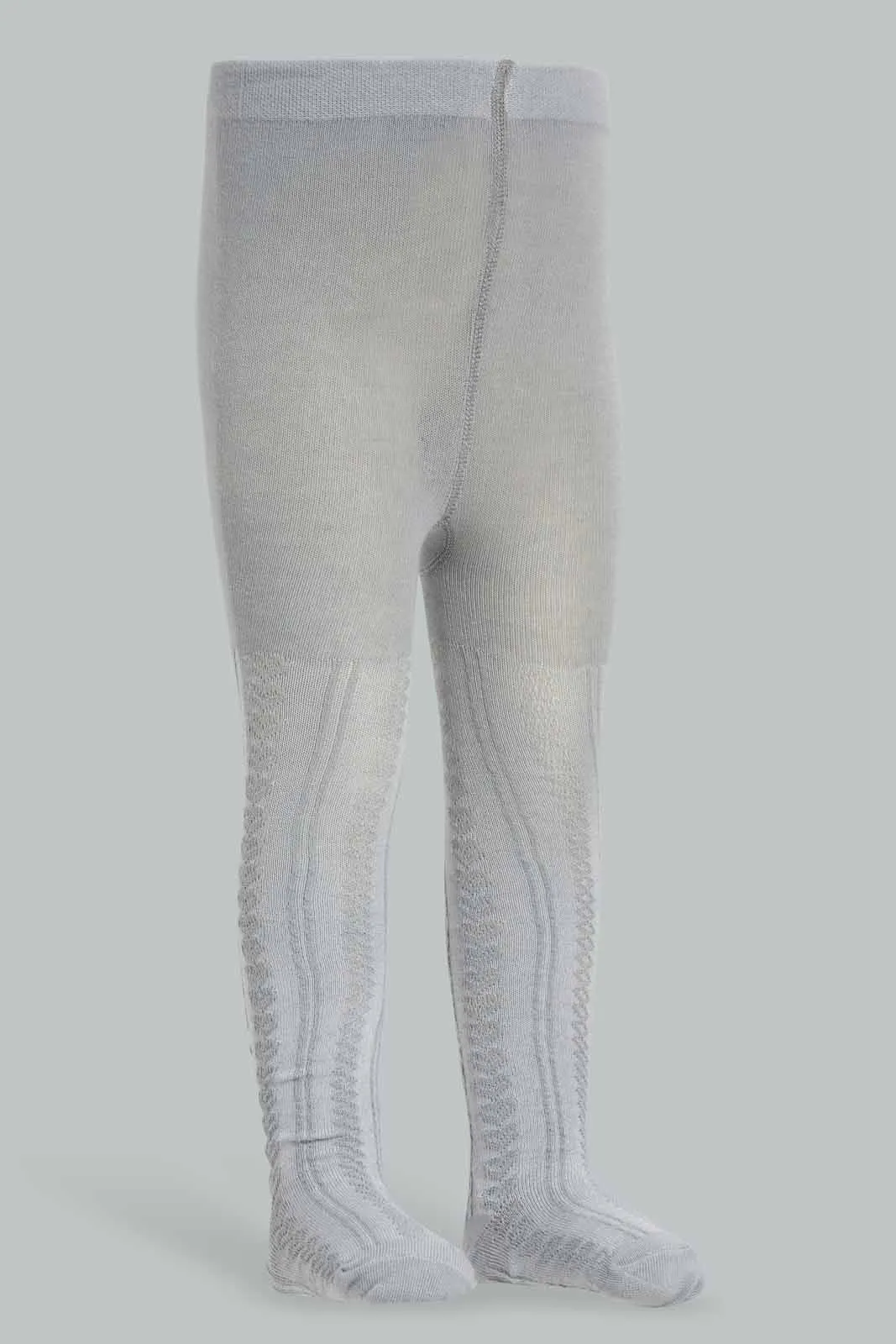 Grey Stockings For Baby Girls