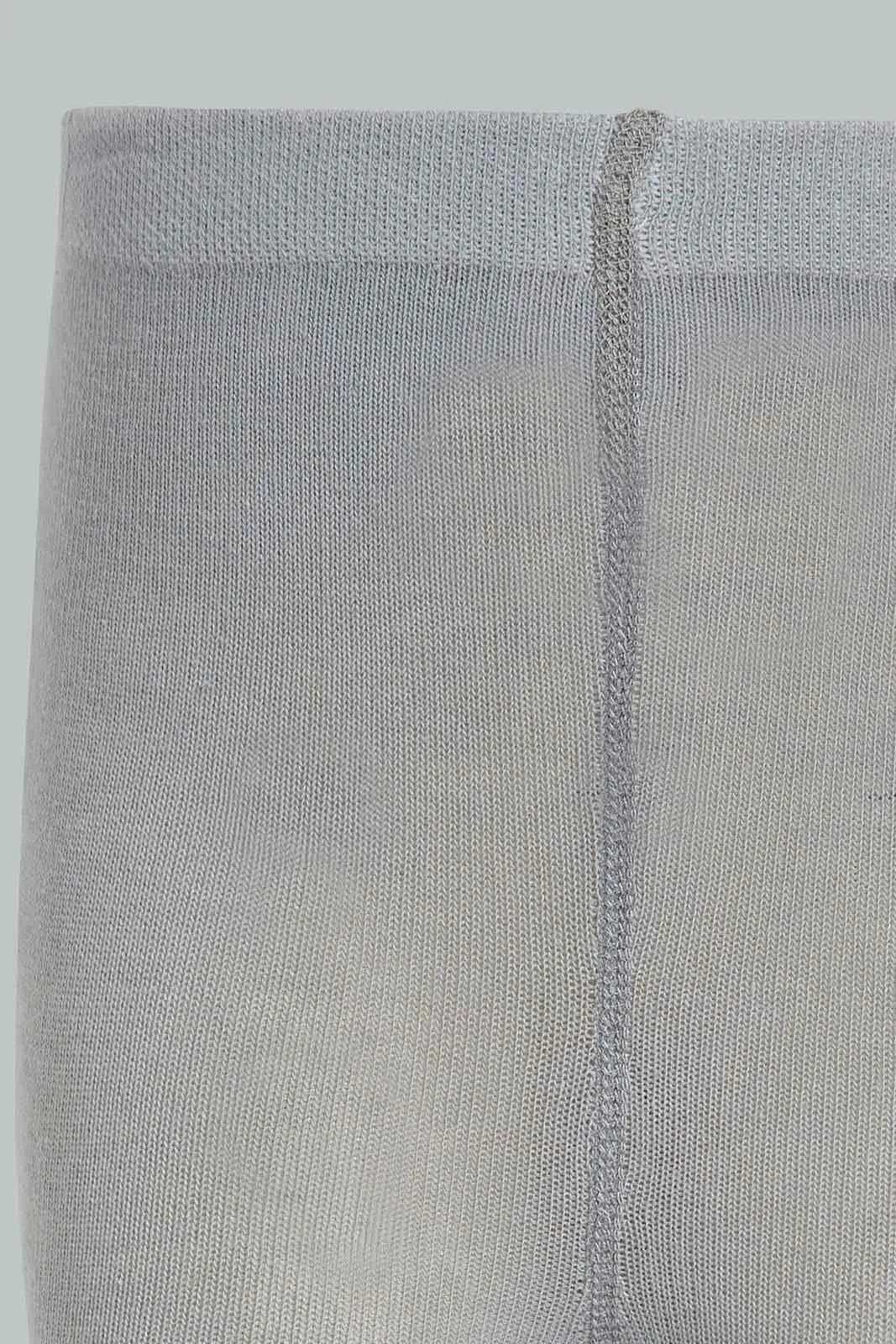 Grey Stockings For Baby Girls