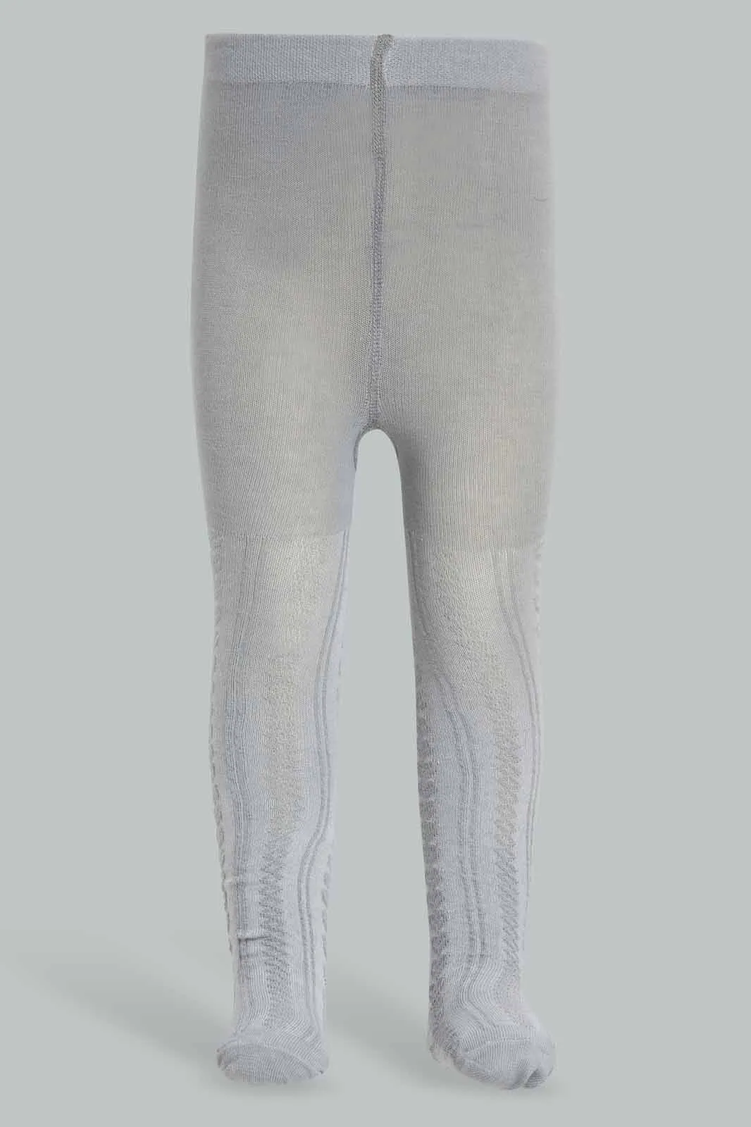 Grey Stockings For Baby Girls