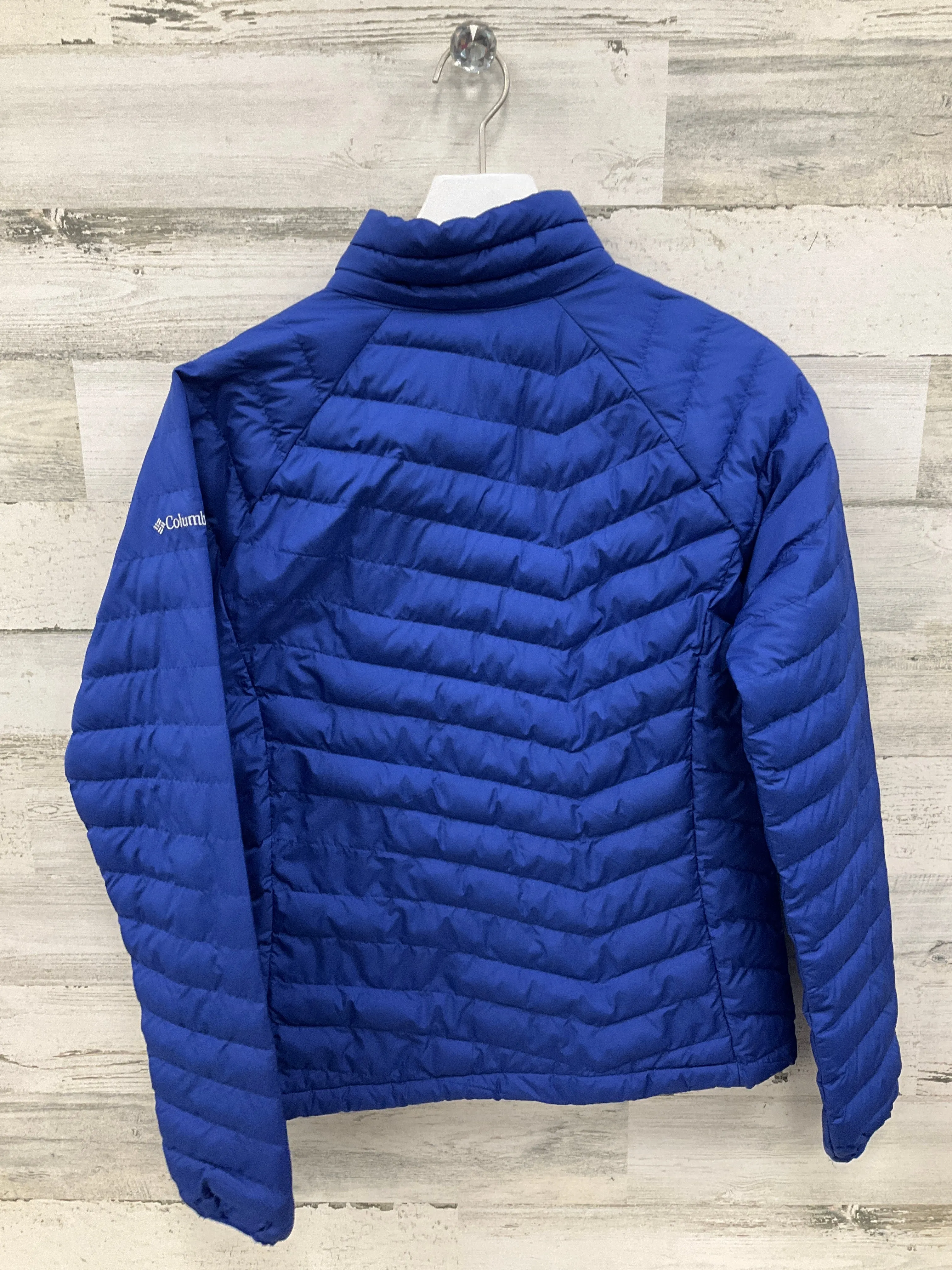 Jacket Puffer & Quilted By Columbia In Blue, Size: M