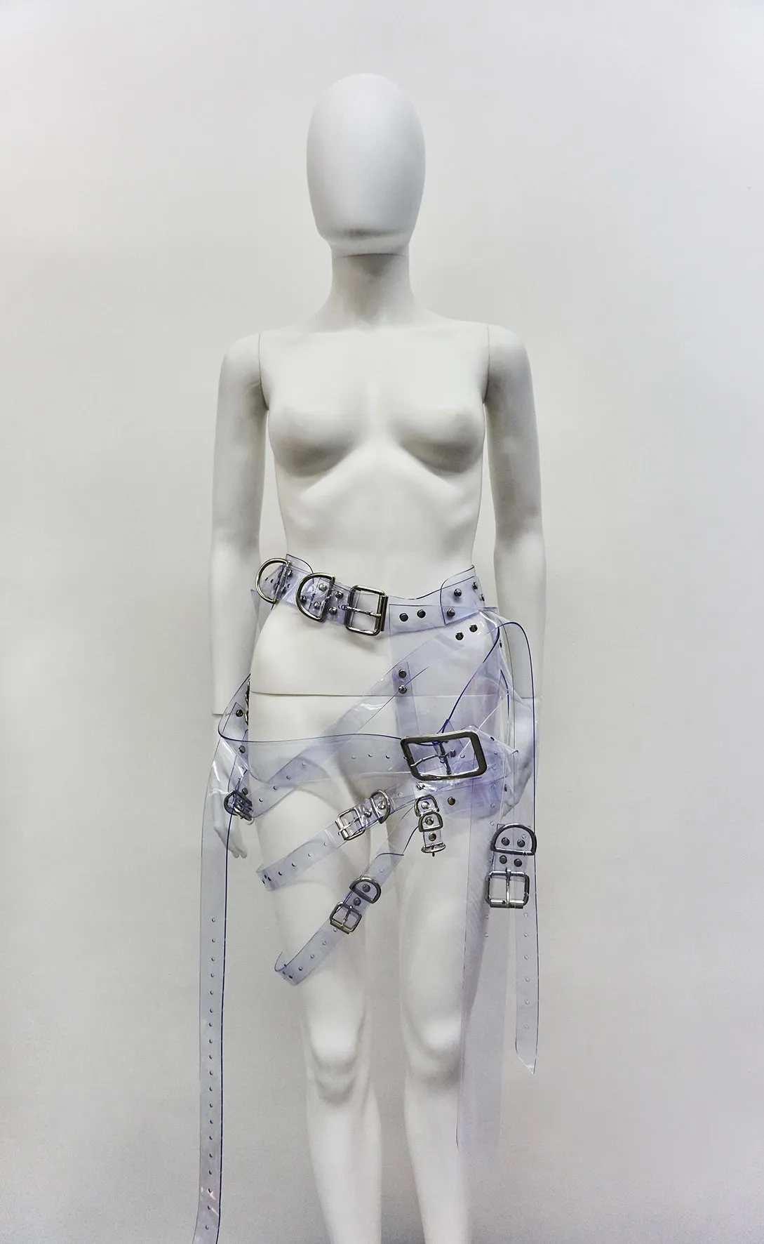 Jivomir Domoustchiev  Multi buckle harness belt