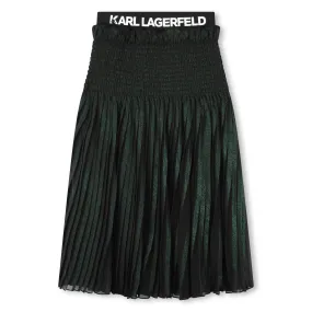 Karl Lagerfeld Iridescent Midi Skirt