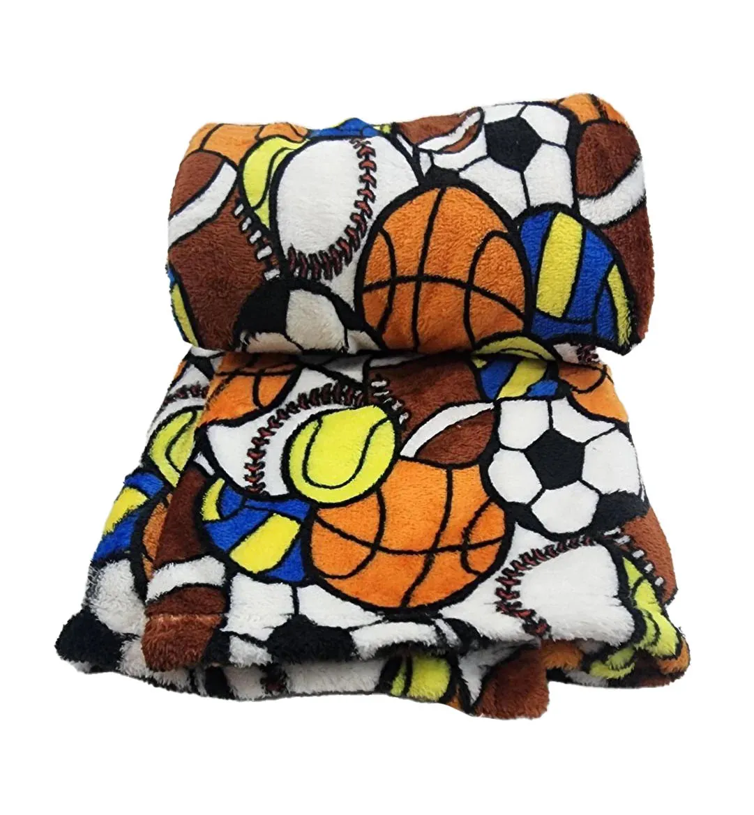 Kids Fleece Blanket in Sports