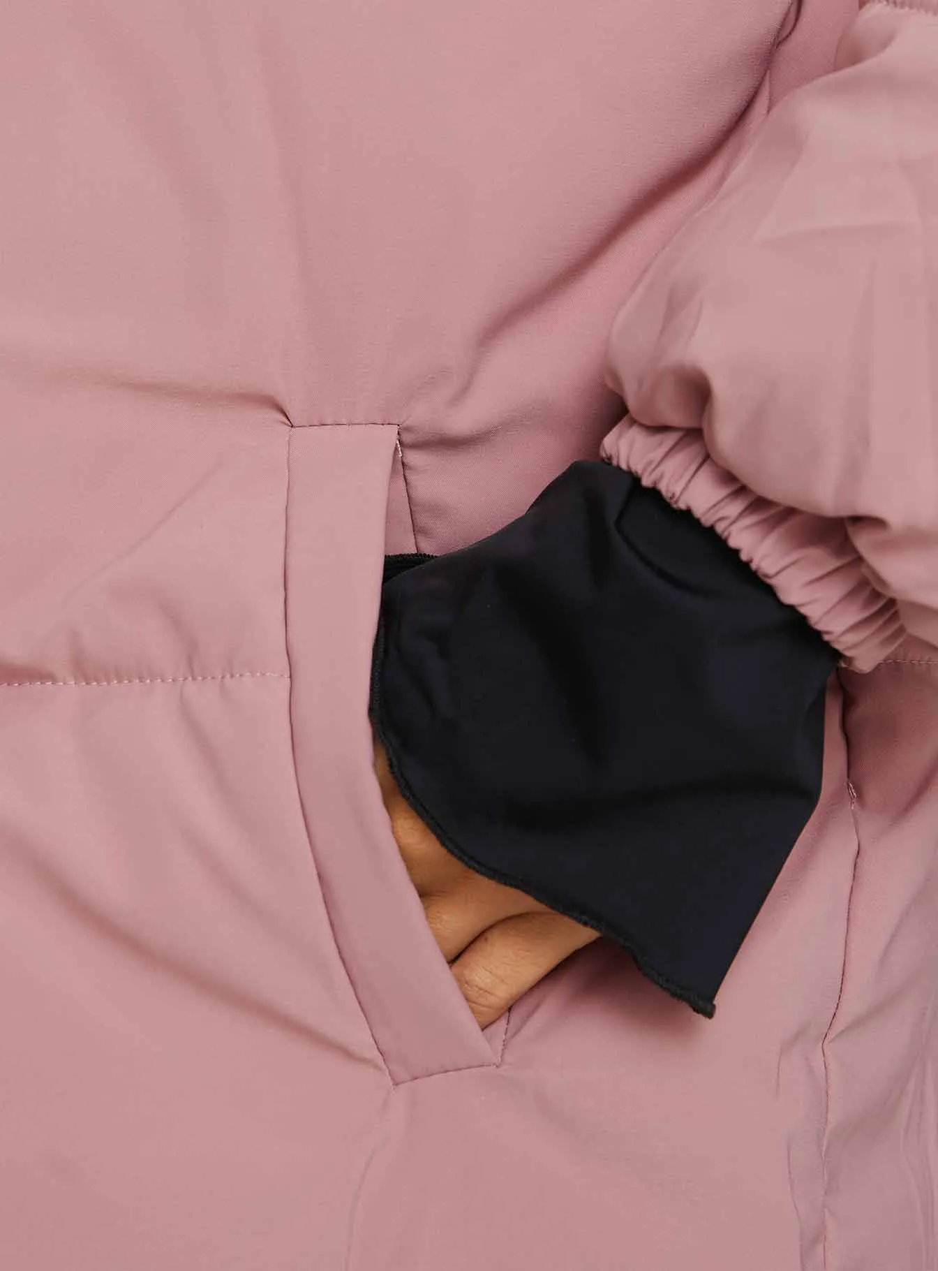 Larz Puffer Jacket Pink