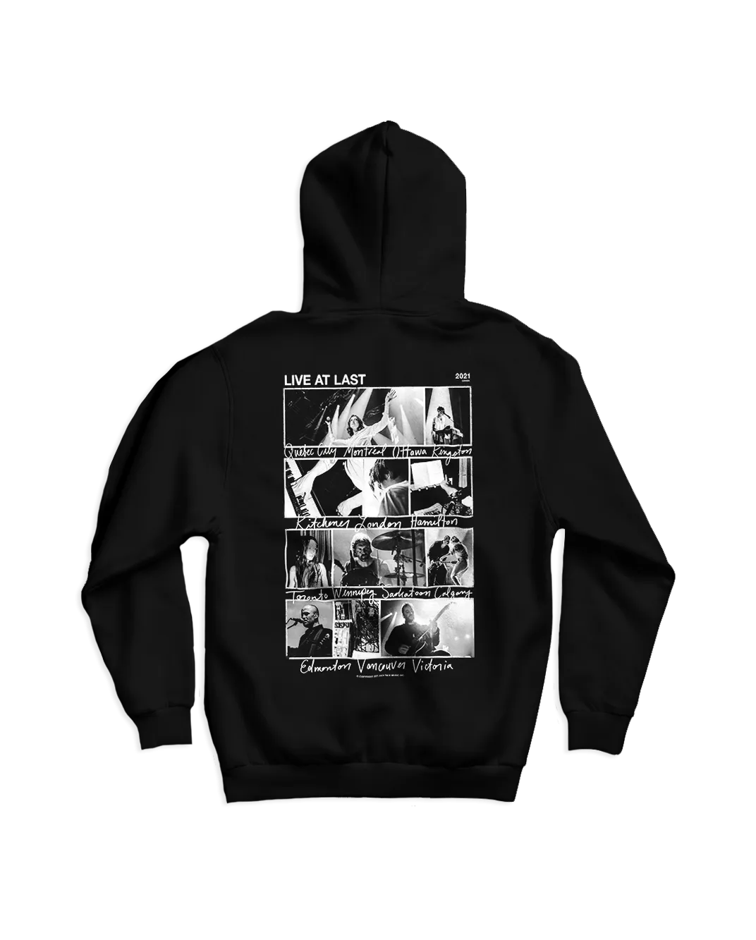 Live At Last Tour Pullover Hoodie