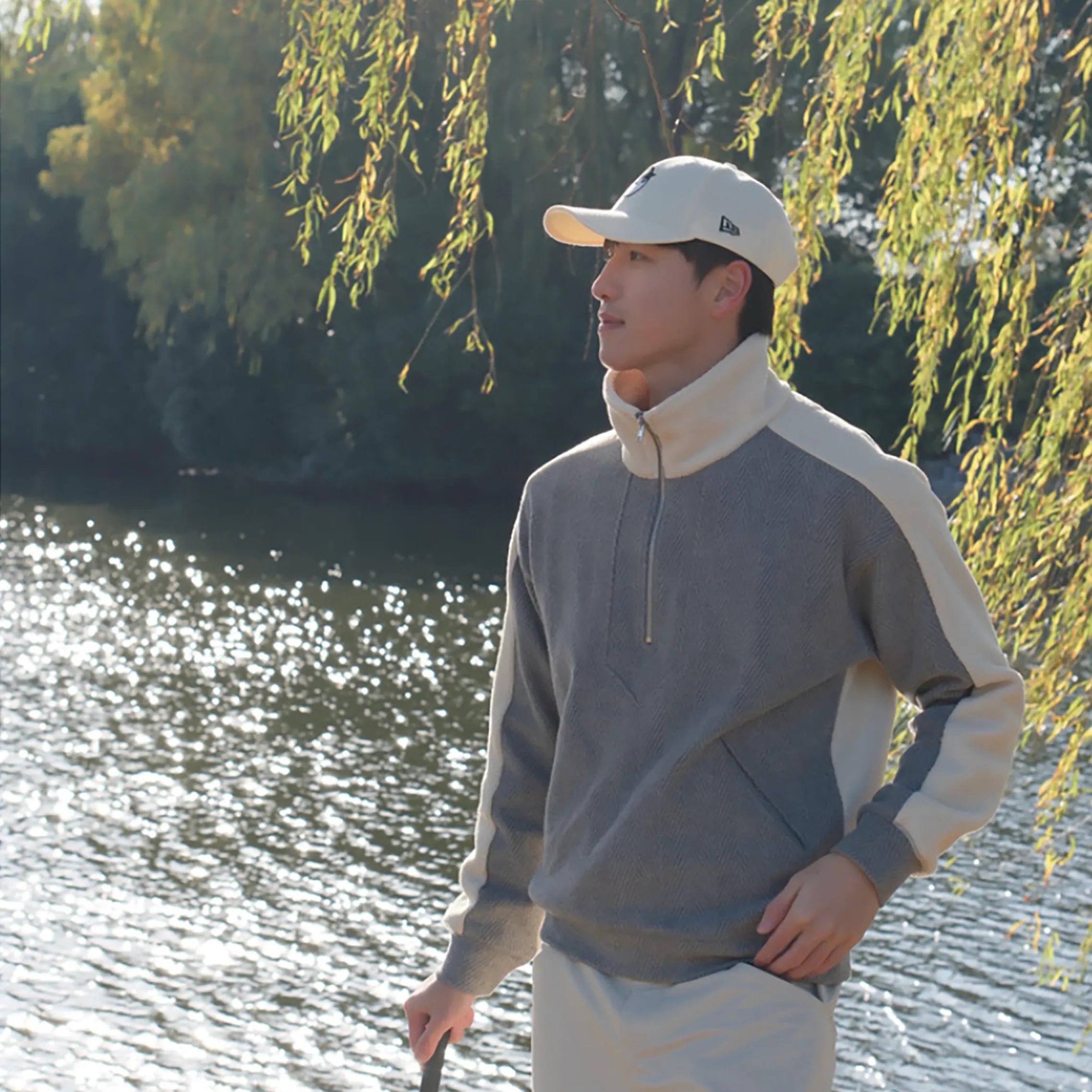 Loveland Men's Sweater-Grey