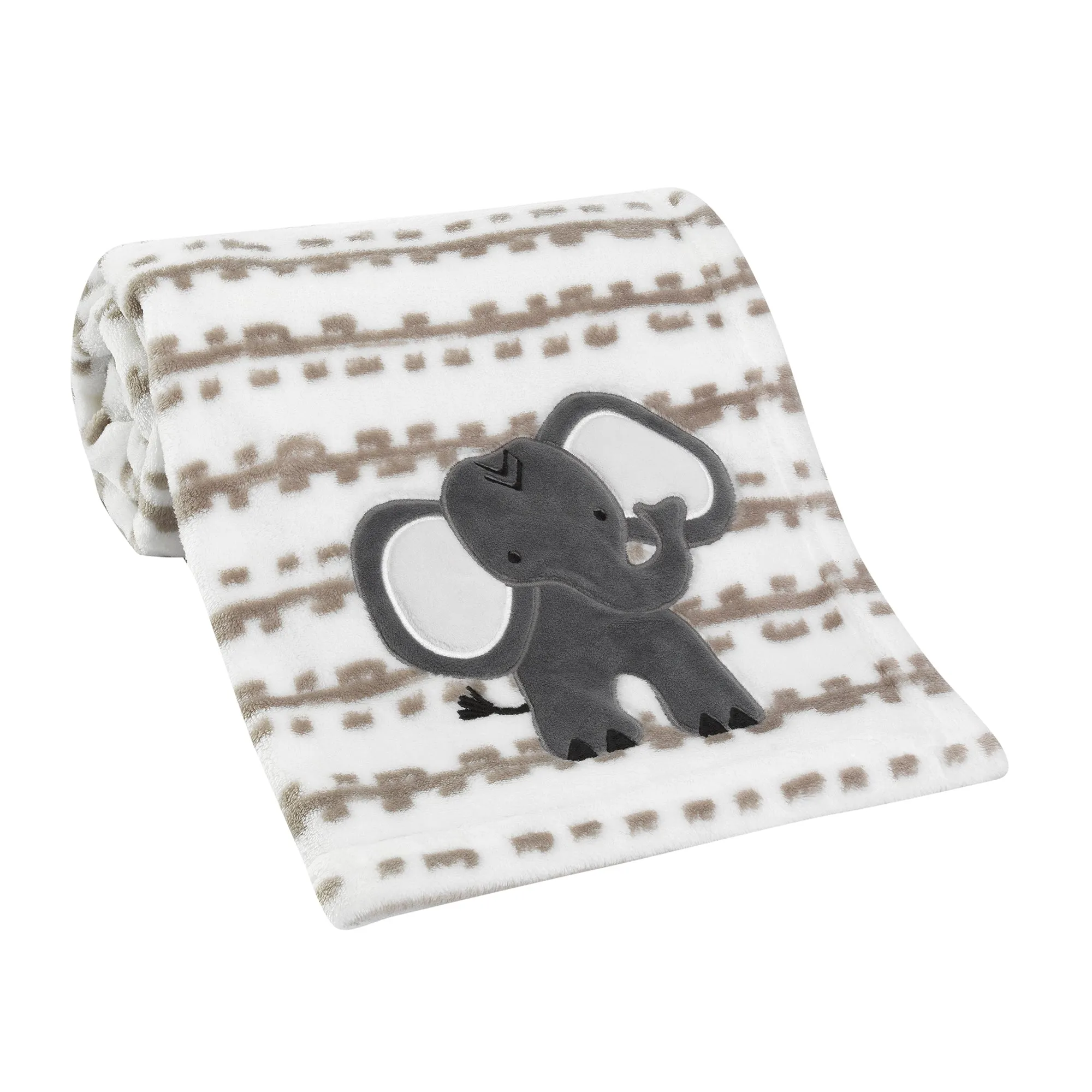 Luxury Gray 5-Piece Baby Gift Basket