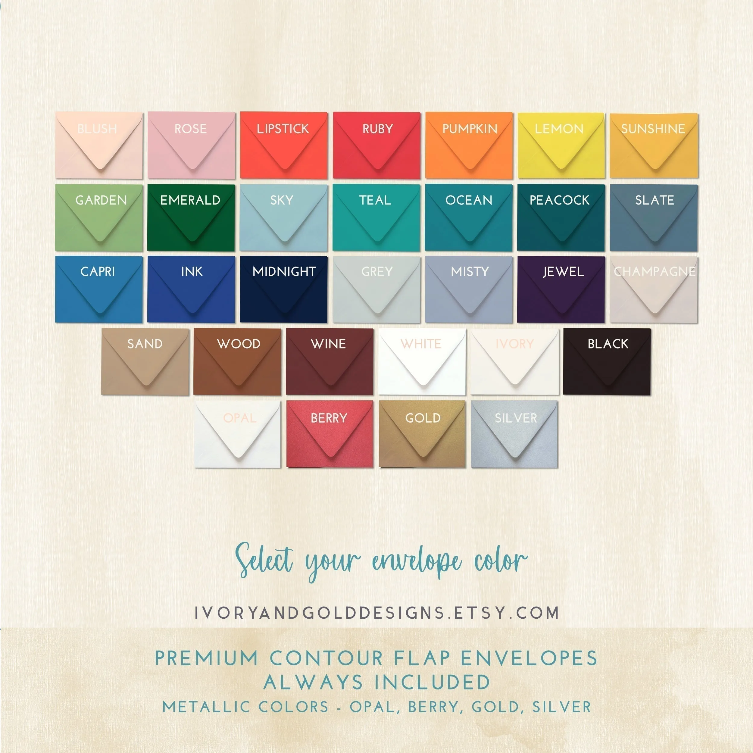 Personalized Notecard Set: Blue Trench Coat Woman
