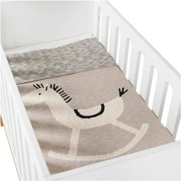 Quax, Character Knitted Blanket 160x100cm