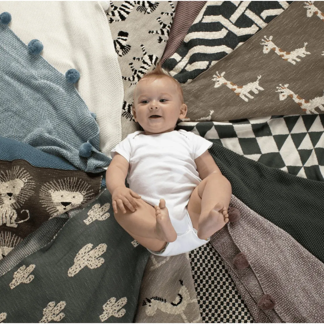 Quax, Character Knitted Blanket 160x100cm