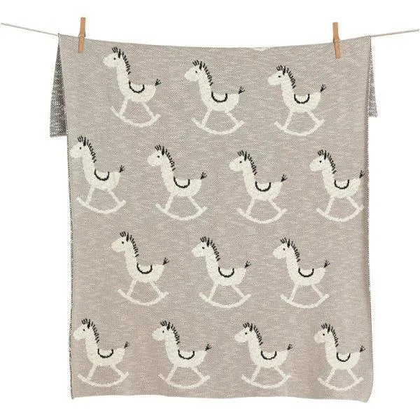 Quax, Character Knitted Blanket 80cm x 65cm
