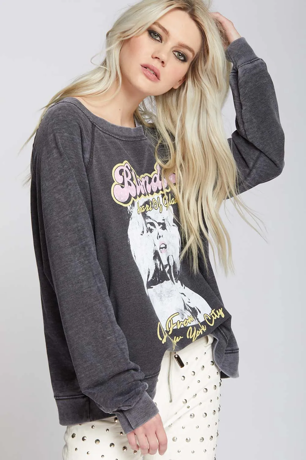 Recycled Karma Blondie Heart of Glass Pullover