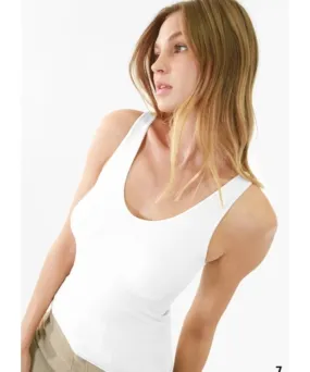 Reversible Ribbed Tank - Multiple Colors