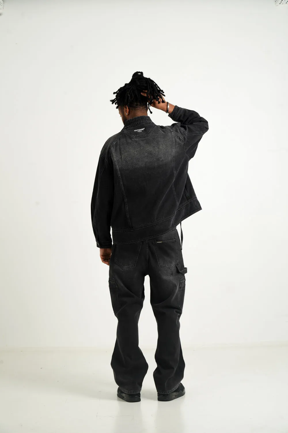 Sixth June Kimono Denim Jacket 25761-BLAC