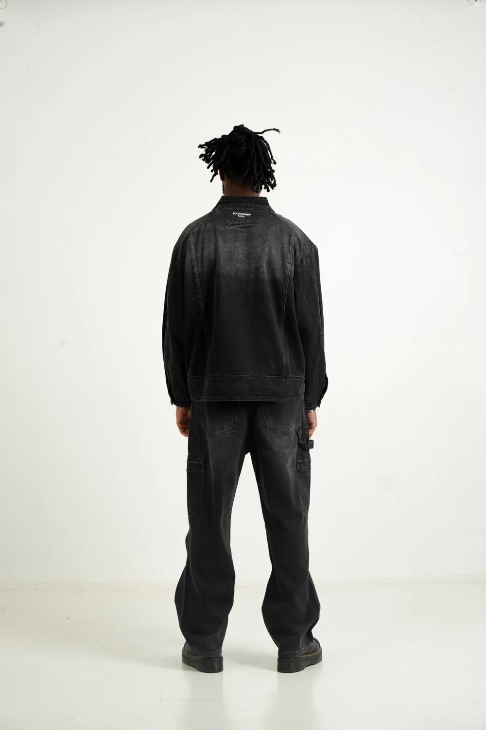 Sixth June Kimono Denim Jacket 25761-BLAC