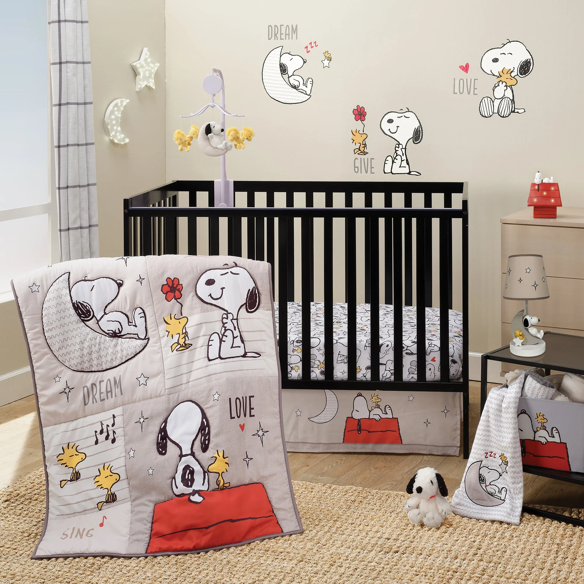 Snoopy Love Baby Blanket