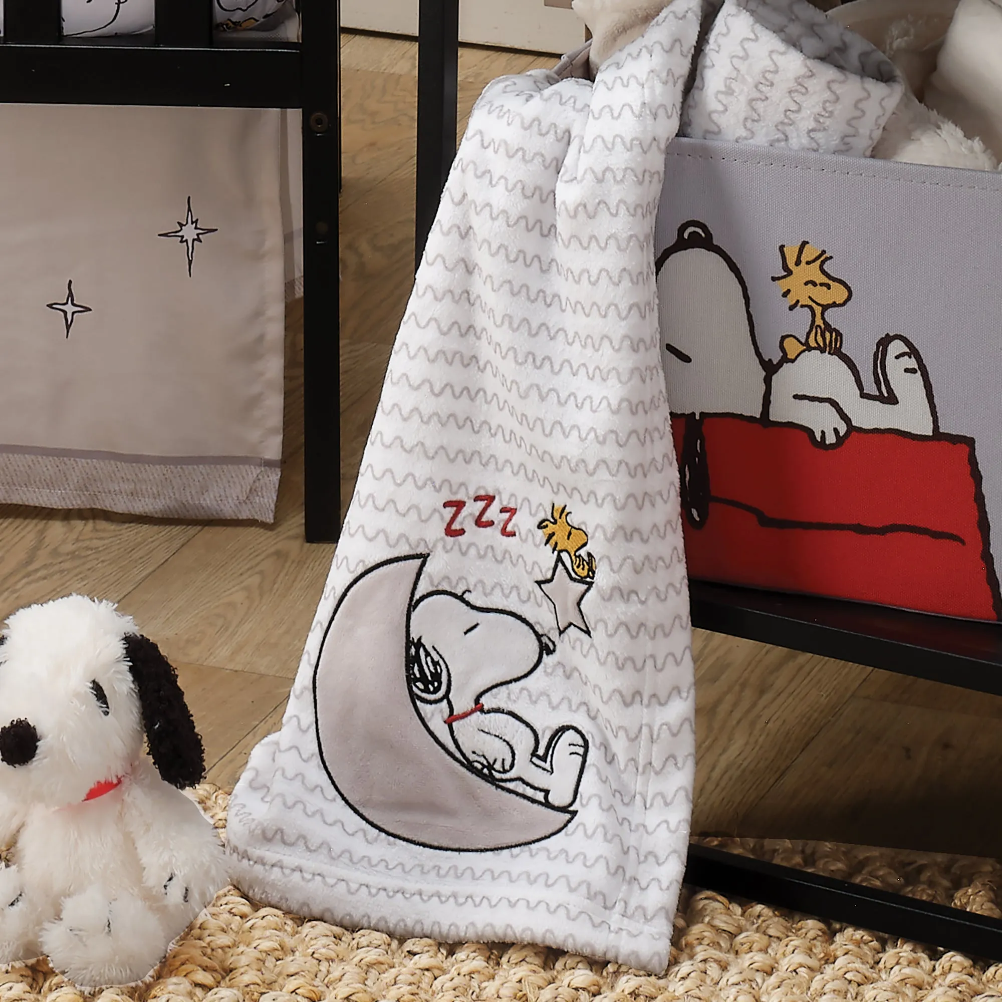 Snoopy Love Baby Blanket