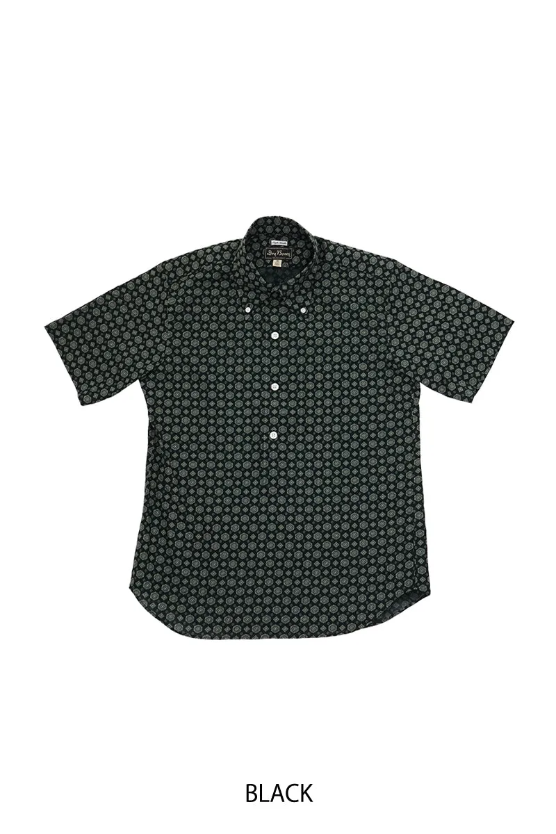 S/S Pullover B.D. Shirt “SMALL PATTERN”
