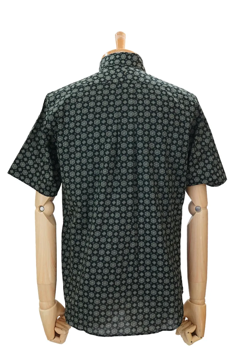 S/S Pullover B.D. Shirt “SMALL PATTERN”