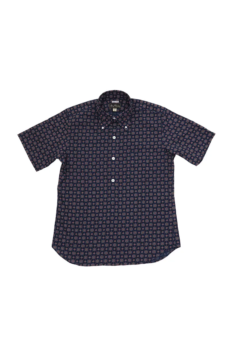 S/S Pullover B.D. Shirt “SMALL PATTERN”