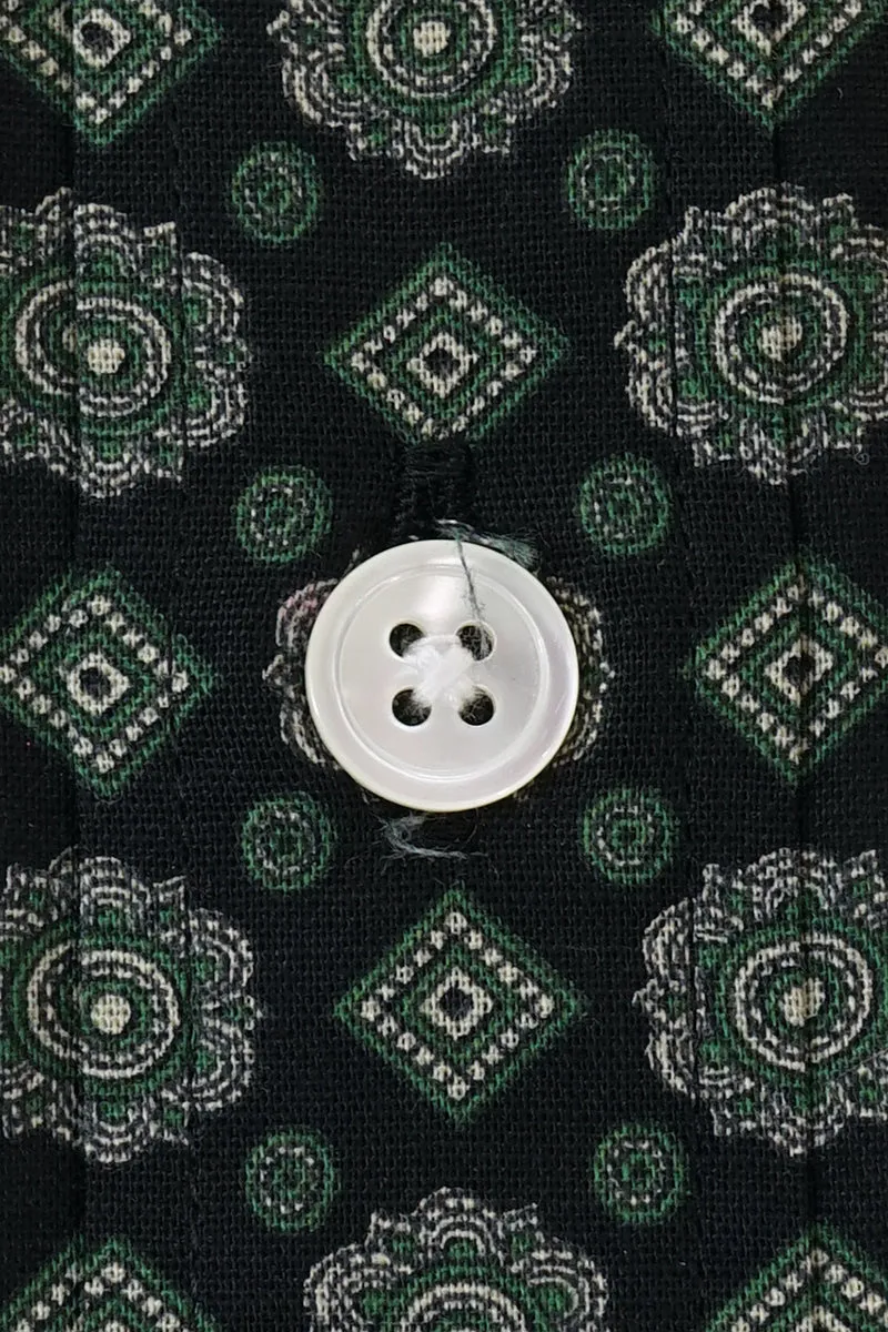 S/S Pullover B.D. Shirt “SMALL PATTERN”