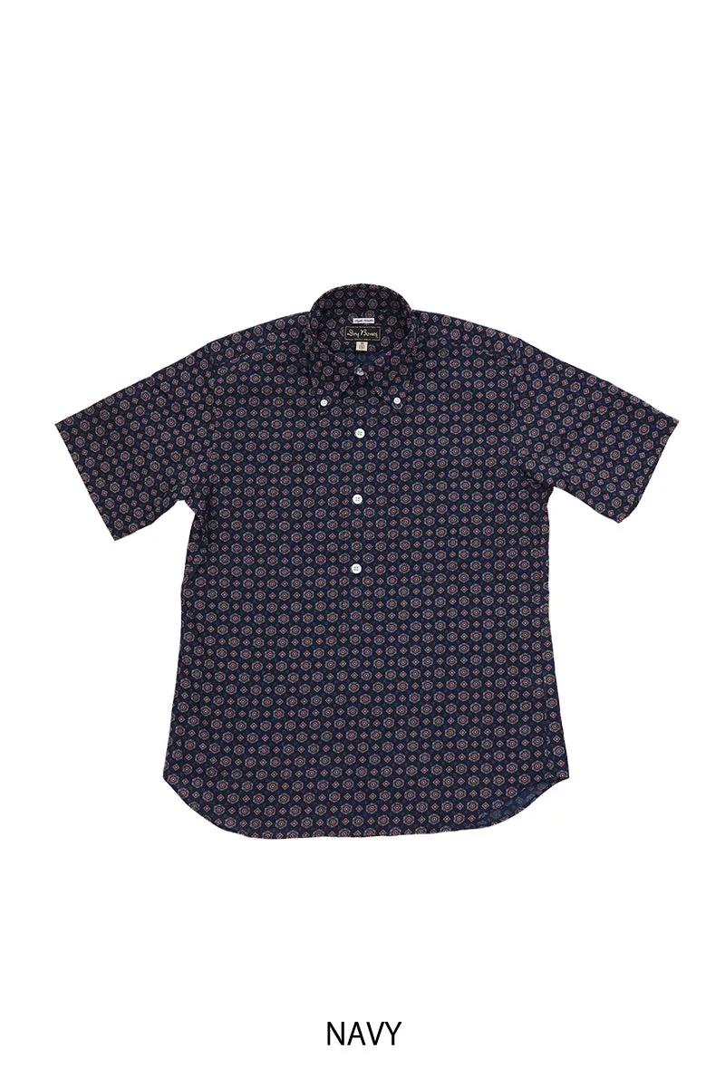 S/S Pullover B.D. Shirt “SMALL PATTERN”