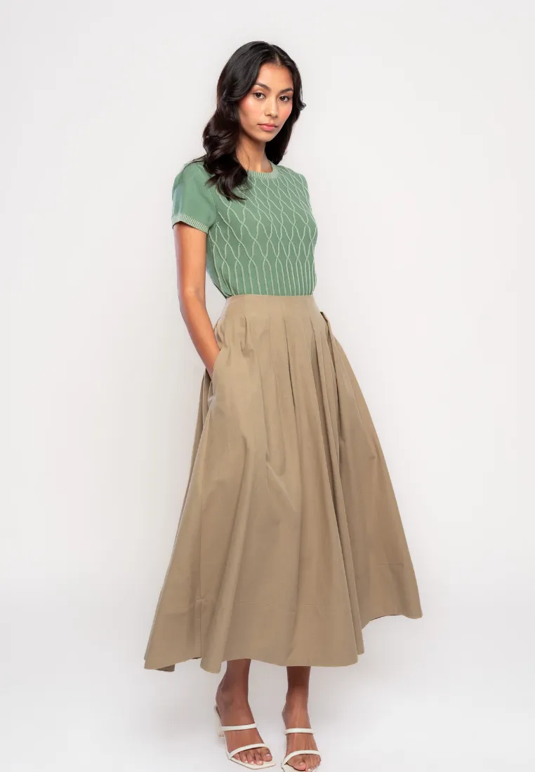 Terry A-Line Skirt