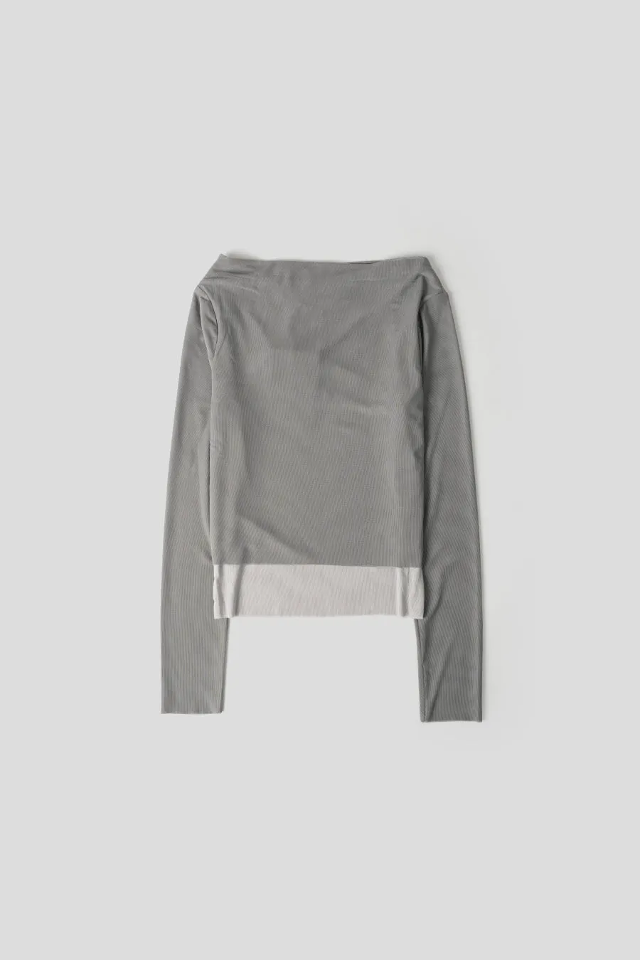 TOP LAYER MESH SECOND SKIN GRIS