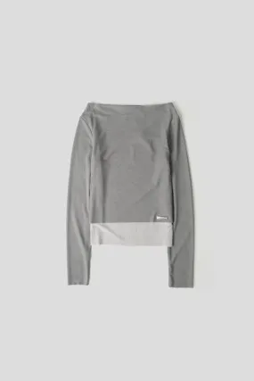 TOP LAYER MESH SECOND SKIN GRIS