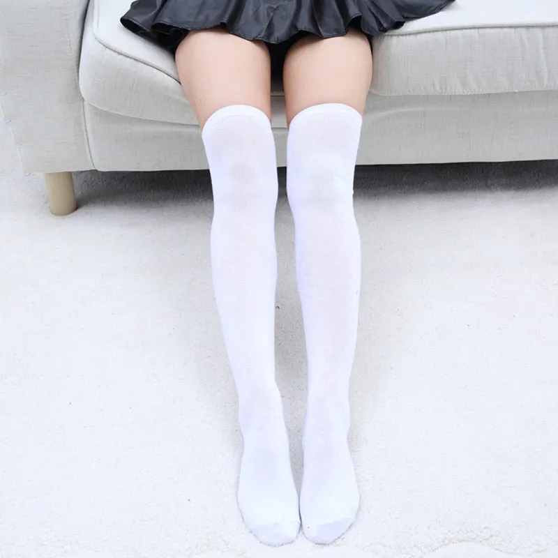 VenusFox Warm Cotton Sexy Over the Knee Socks Thigh High