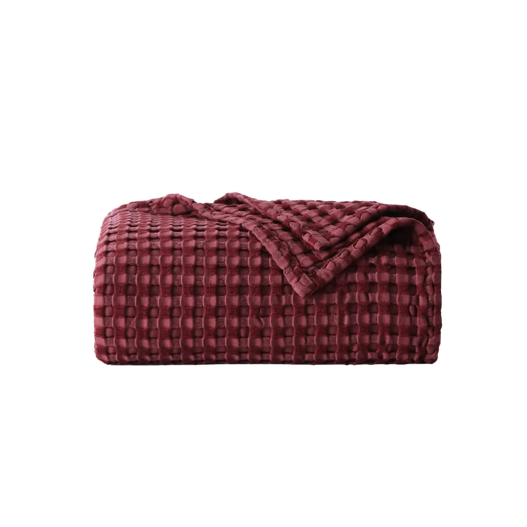 Viscose from Bamboo Waffle Weave Blanket
